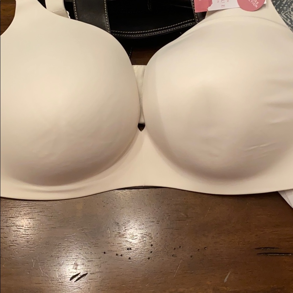 Lane Bryant white bra-new